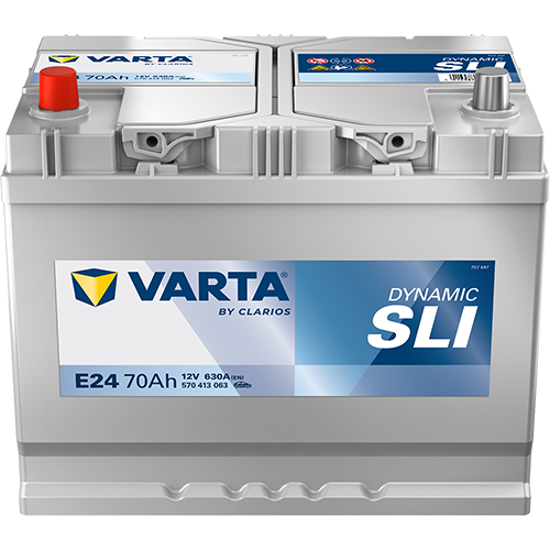 Batteria auto Varta Auto Dinamic Silver E24 EN PIOMBO 12V 70Ah 630A